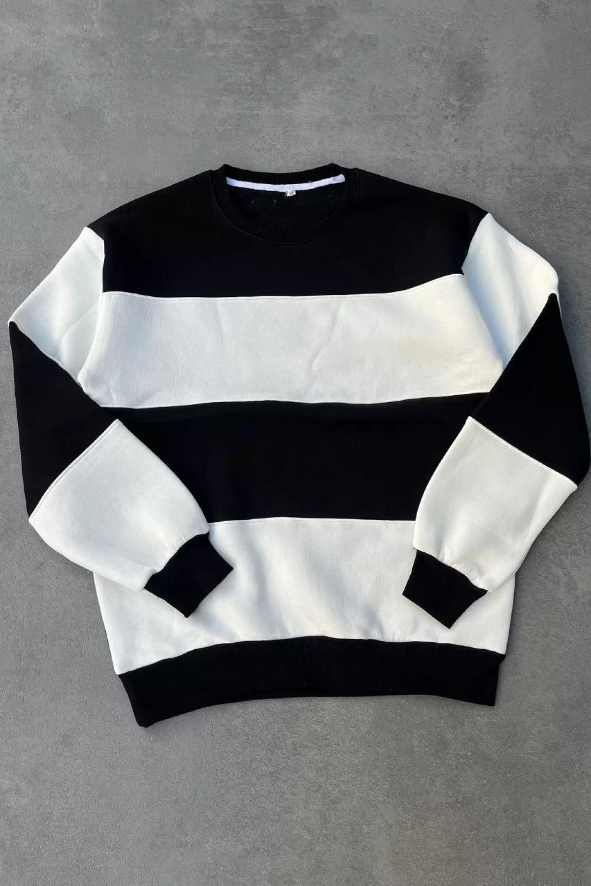 Üç İplik Kışlık Toptan Parçalı SweatShirt