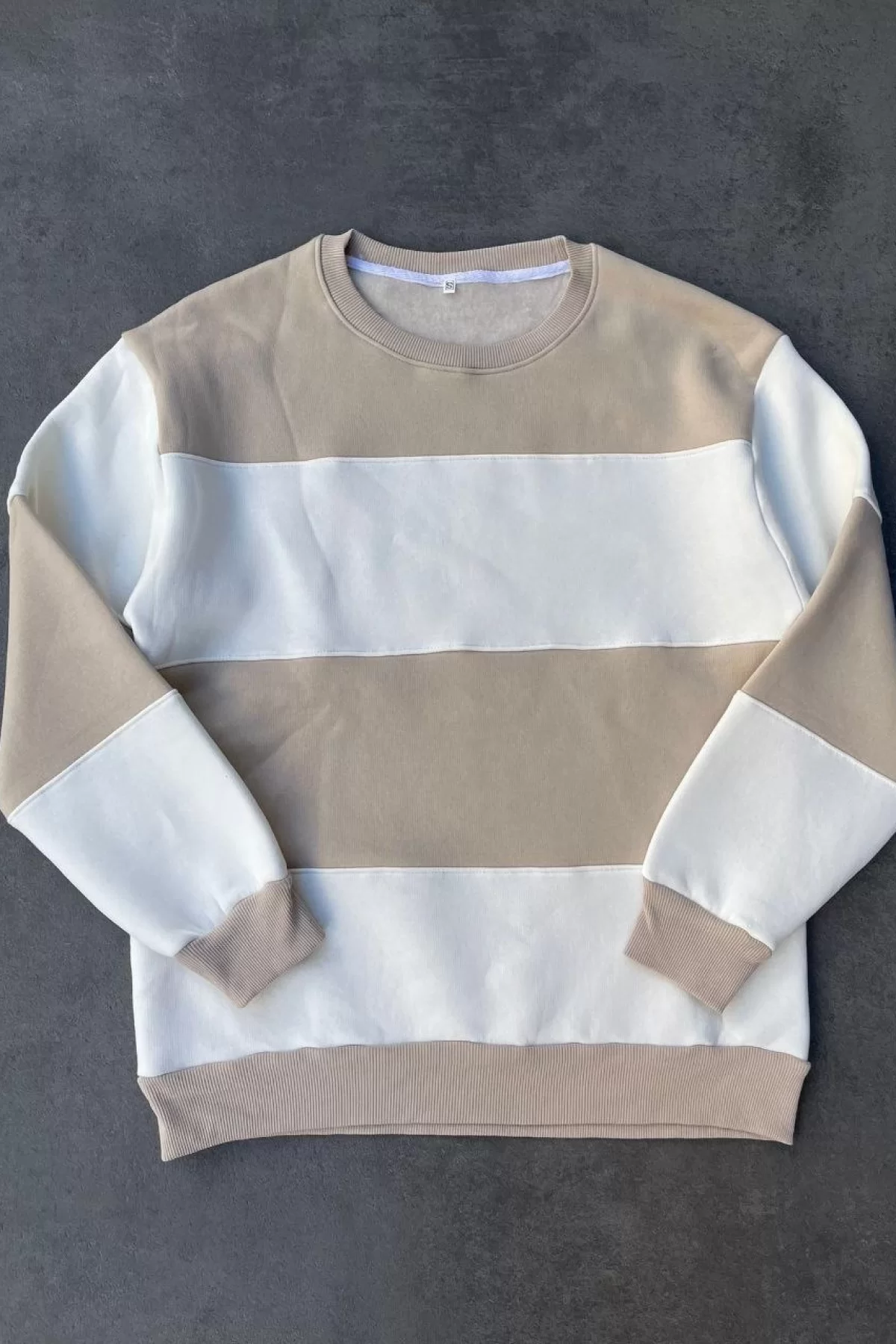 Üç İplik Kışlık Toptan Parçalı SweatShirt