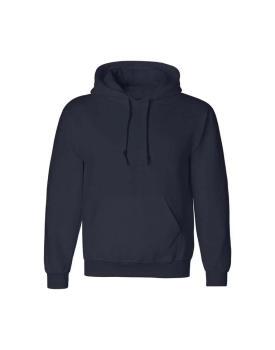 Erkek Uzun Kol Kapşonlu Basic Sweatshirt hoodie - Lacivert