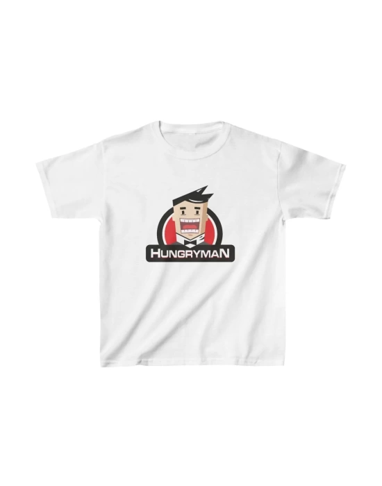 Unisex Çocuk Baskılı T-Shirt - Beyaz