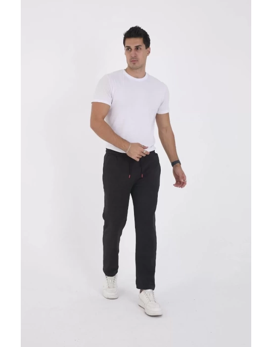 Unisex Üç İplik Basic Eşofman Pantolon - Antrasit