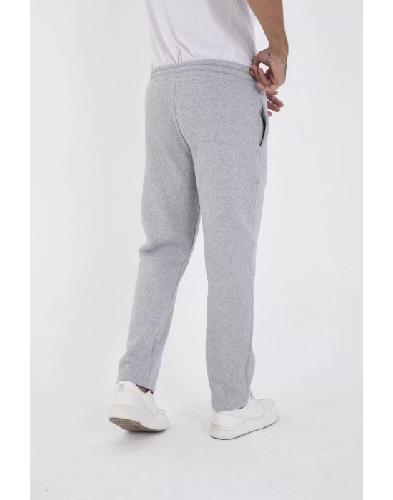 Unisex Üç İplik Basic Eşofman Pantolon - Gri