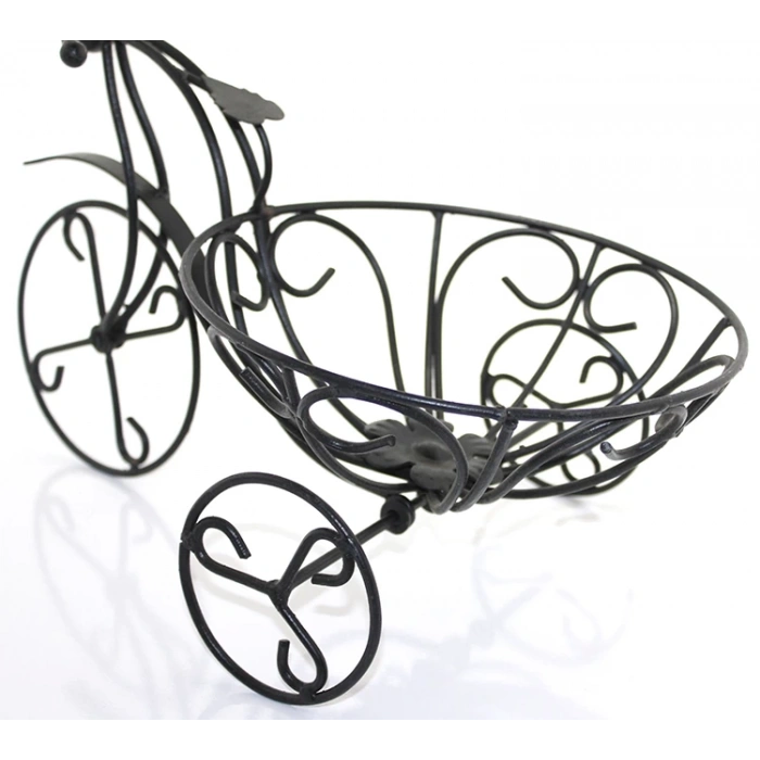 Ferforje Dekoratif Bisiklet Çiçeklik St00077