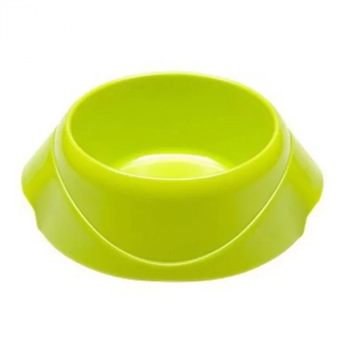 Ferplast Magnus Mini Kaymaz Tabanlı Plastik Köpek Mama ve Su Kabı Yeşil 400 Ml