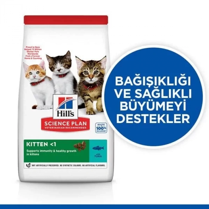 Hills Kitten Ton Balıklı Yavru Kedi Maması 5+2 Kg Hediyeli