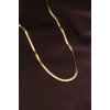 316L Çelik Altın Renk 60 cm İtalyan Zincir Kolye