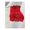 Kırmızı Dantelli Yüksek Bel Külot Venüs-k1011
