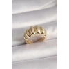 Pirinç Gold Renk Kadın Yüzük