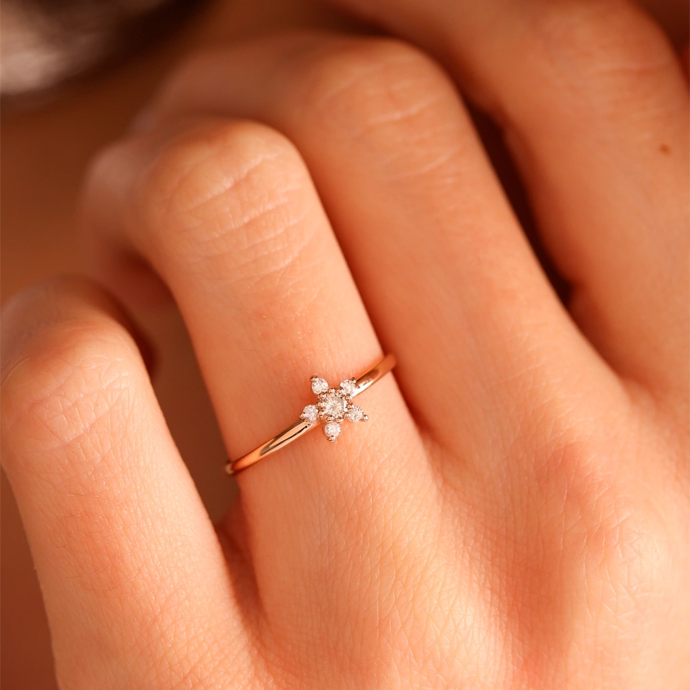 0.12 CT Pırlanta Yüzük