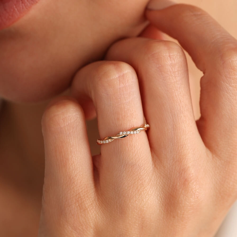 0.25 CT Pırlanta Tamtur Yüzük