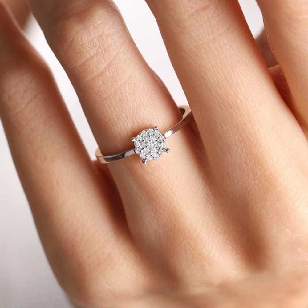 0.15 CT Coronet Pırlanta Yüzük