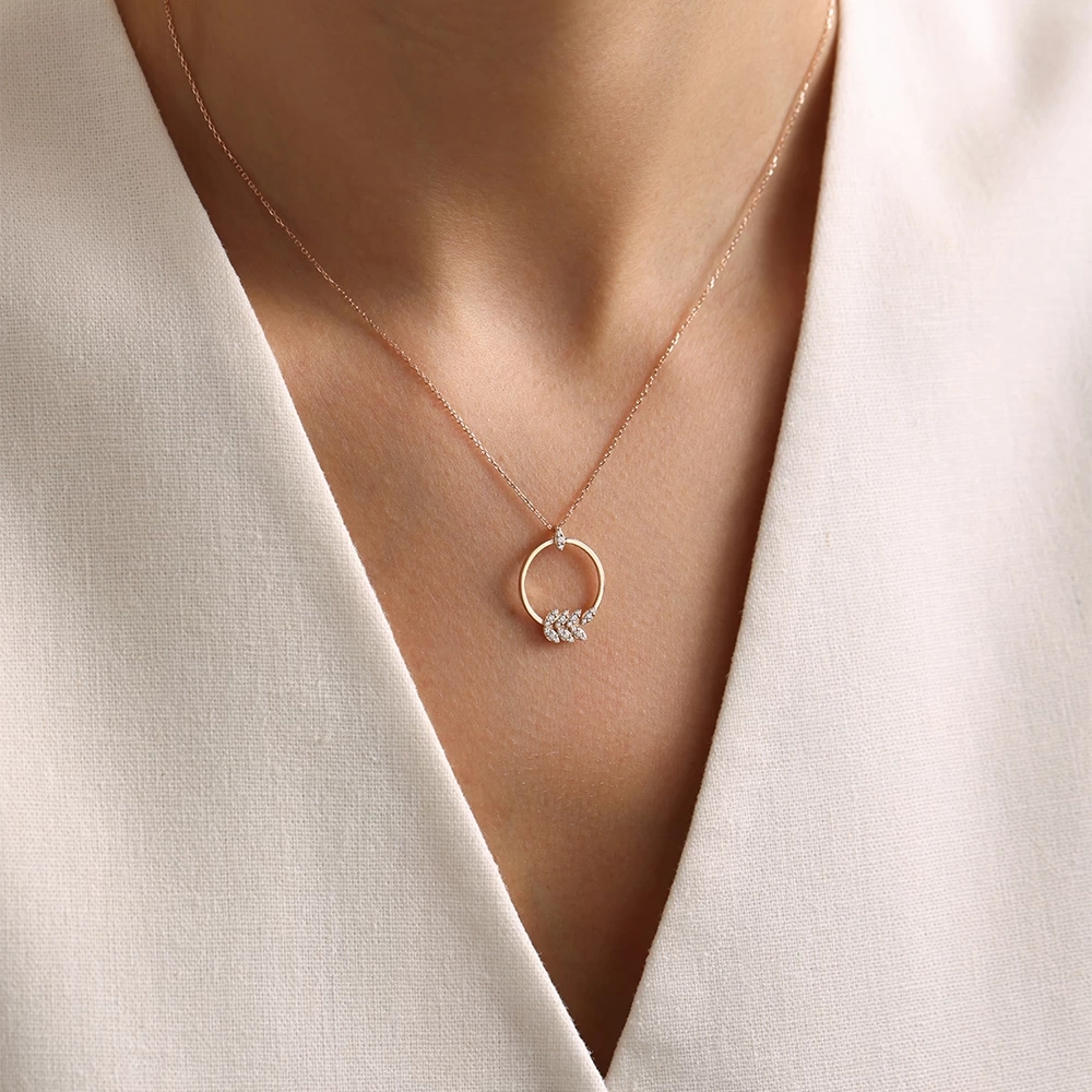 0.15 CT Pırlanta Kolye