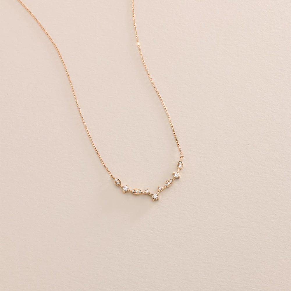 0.15 CT Pırlanta Kolye