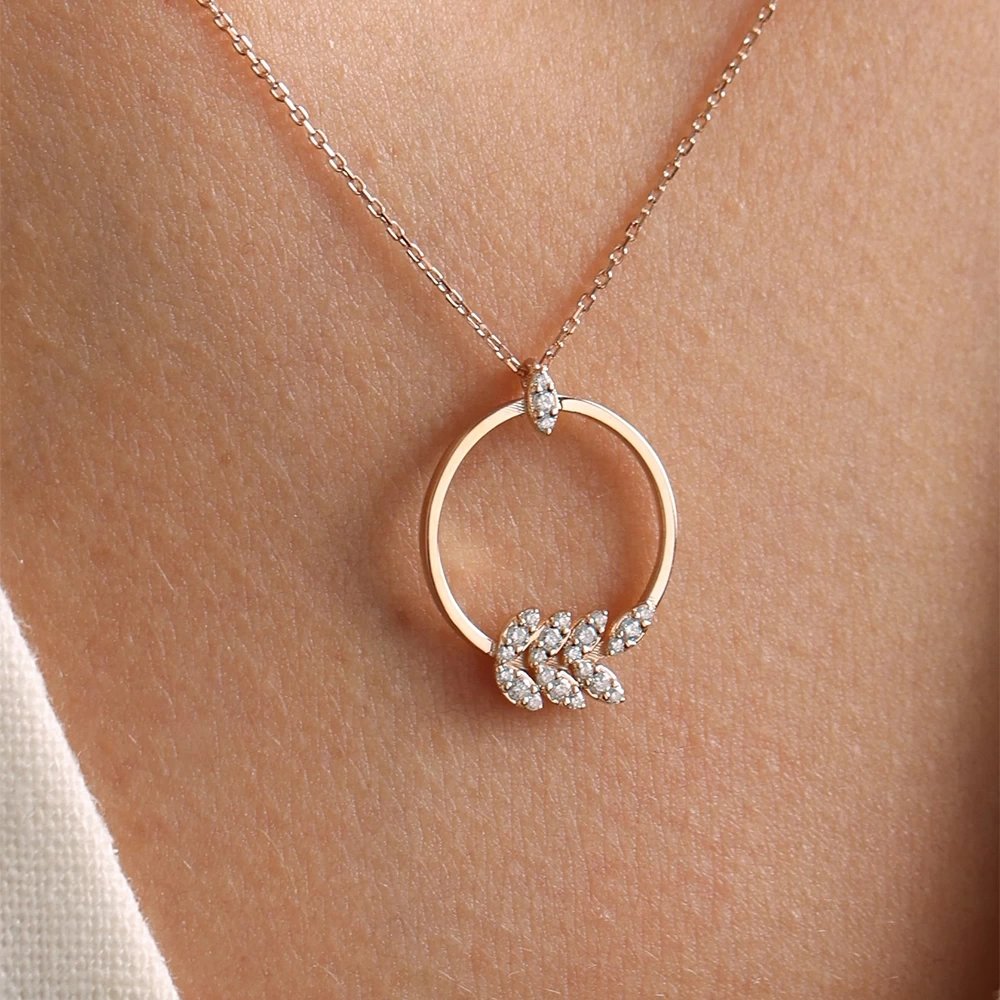 0.15 CT Pırlanta Kolye