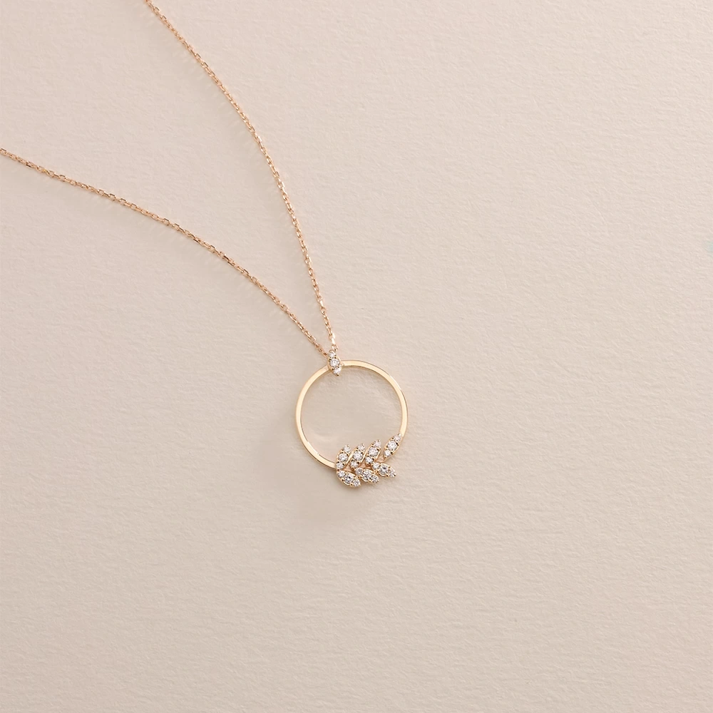 0.15 CT Pırlanta Kolye