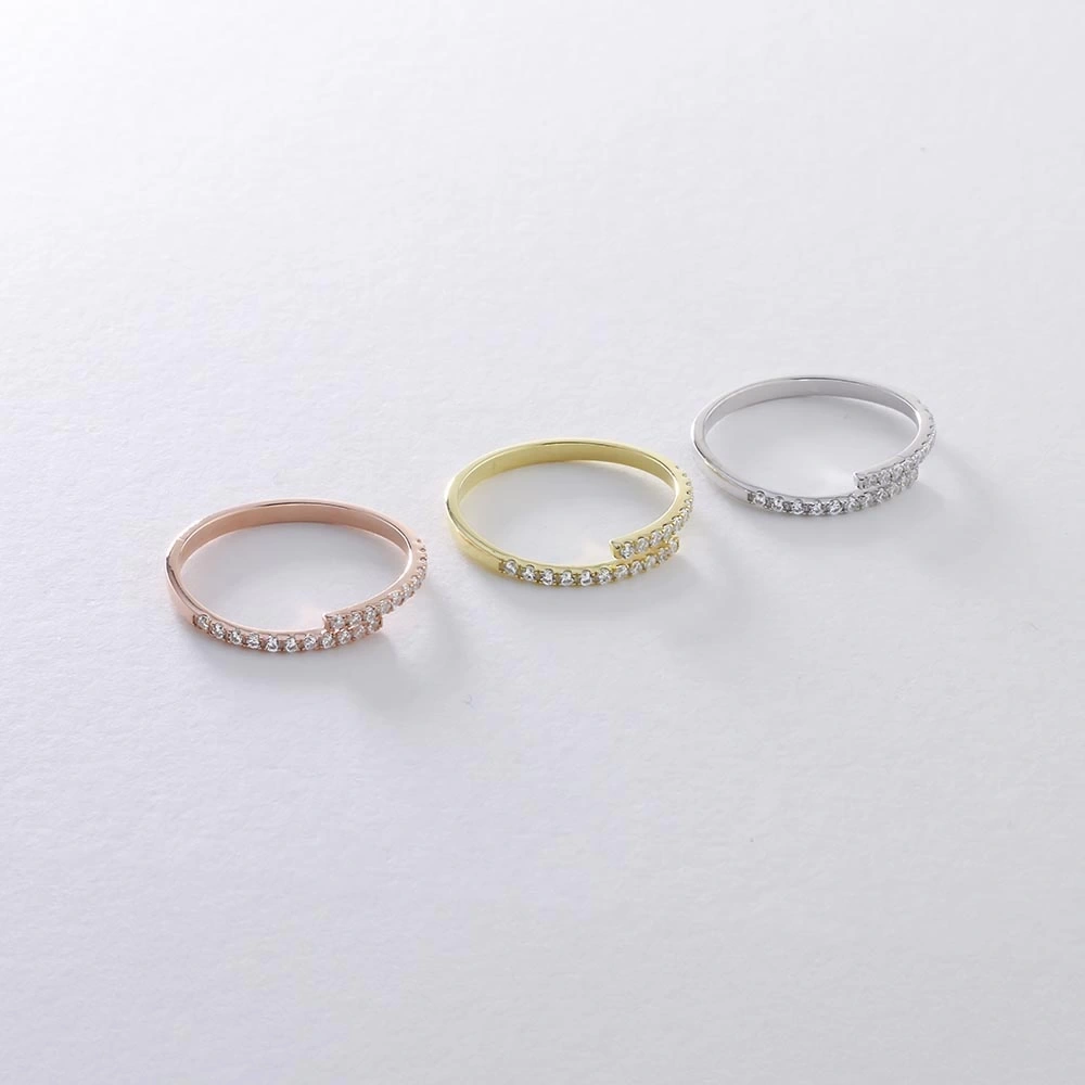 0.20 CT Sarmaşık Pırlanta Yüzük