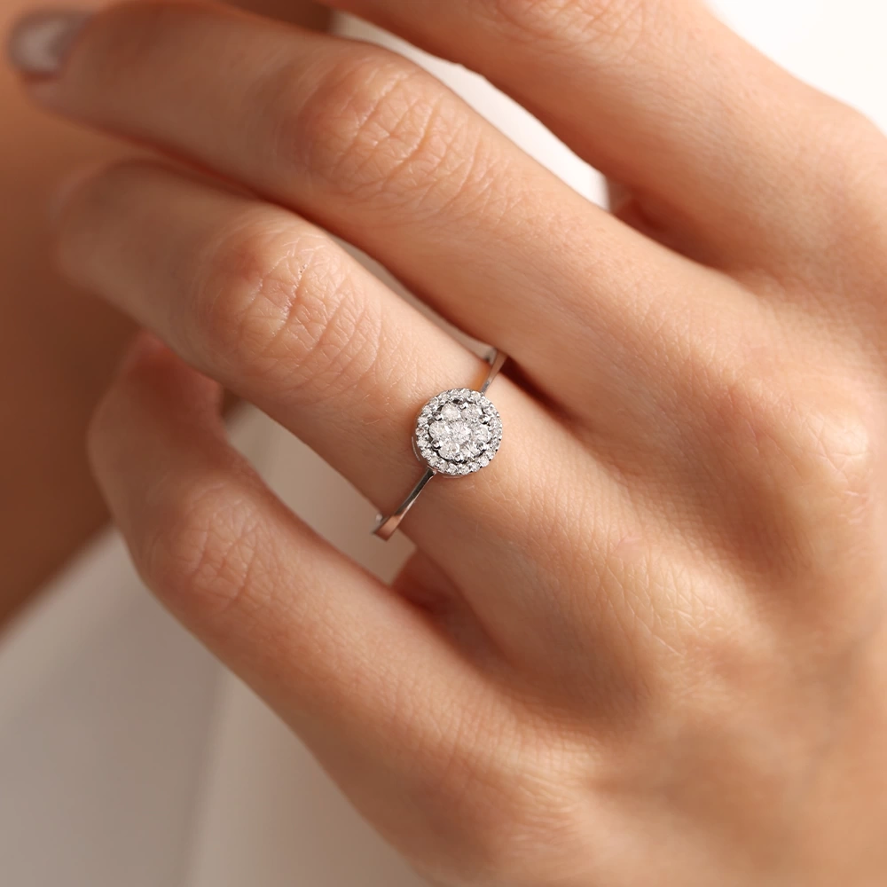 0.25 CT Coronet Pırlanta Yüzük