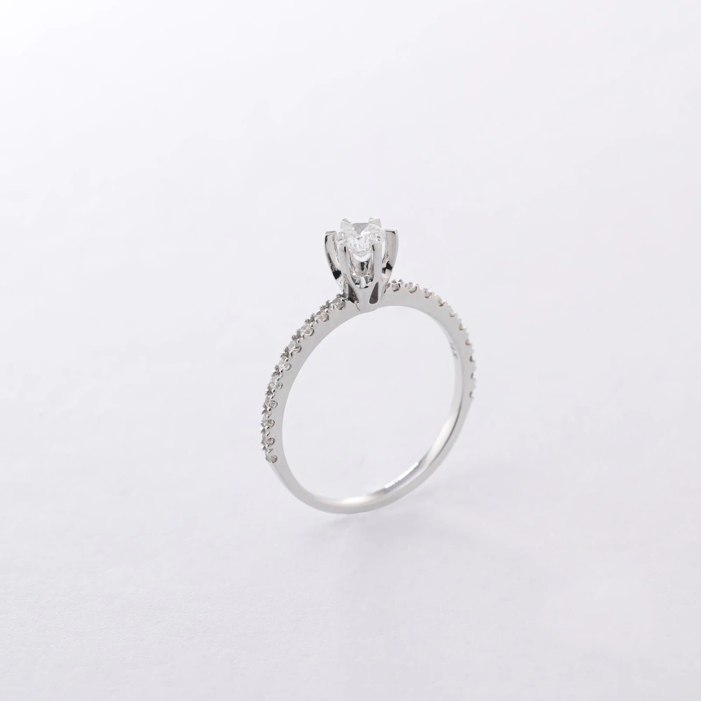 0.50 CT Altı Tırnaklı Tektaş Pırlanta Yüzük