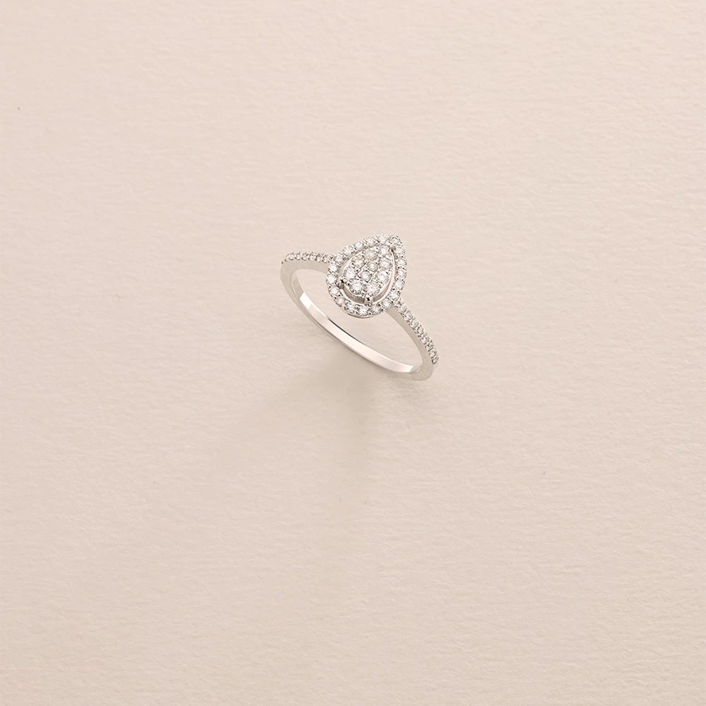 0.30 CT Damla Coronet Pırlanta Yüzük