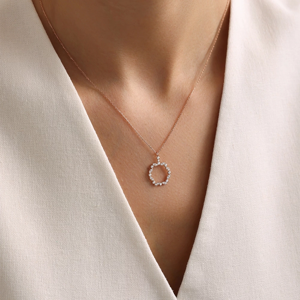 0.30 CT Pırlanta Kolye