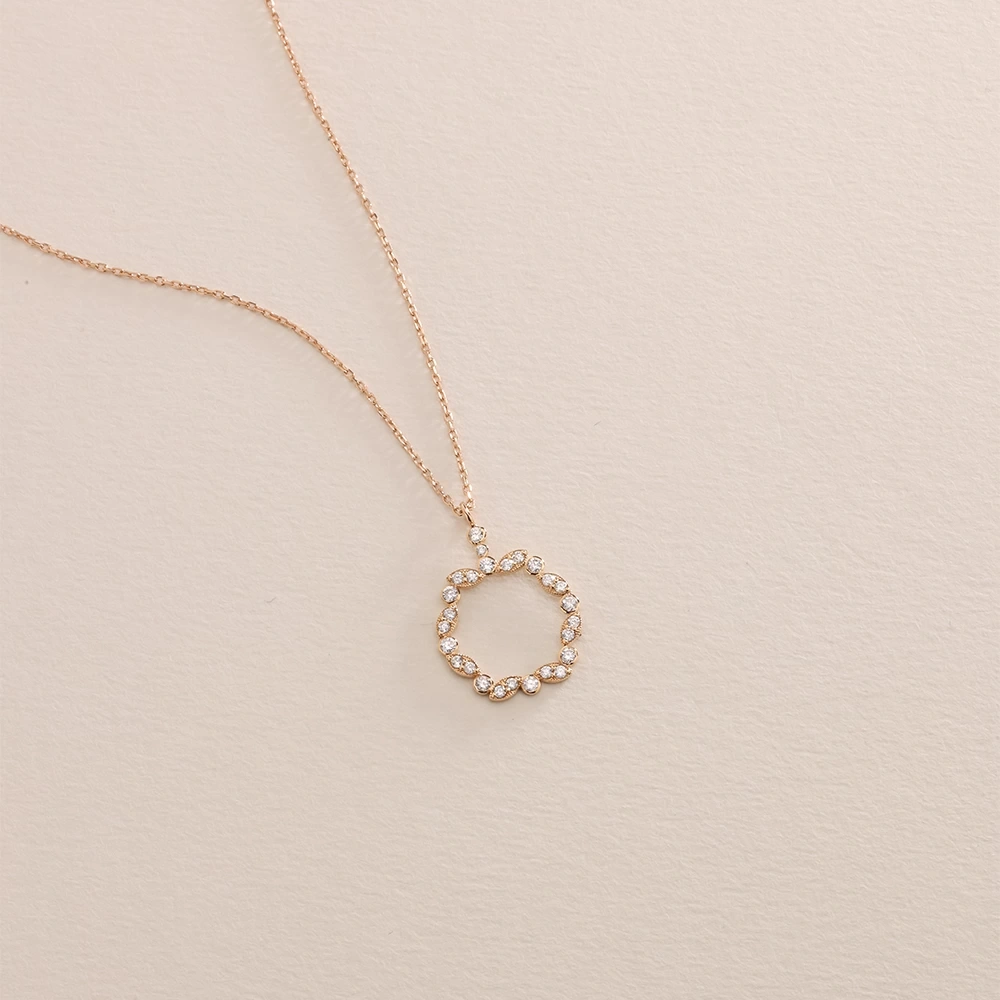 0.30 CT Pırlanta Kolye