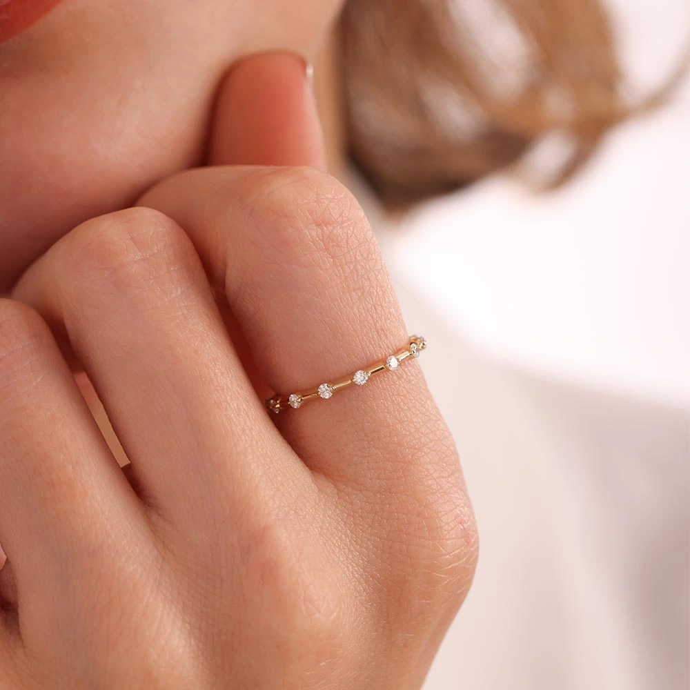 0.30 CT Tasarım Tamtur Pırlanta