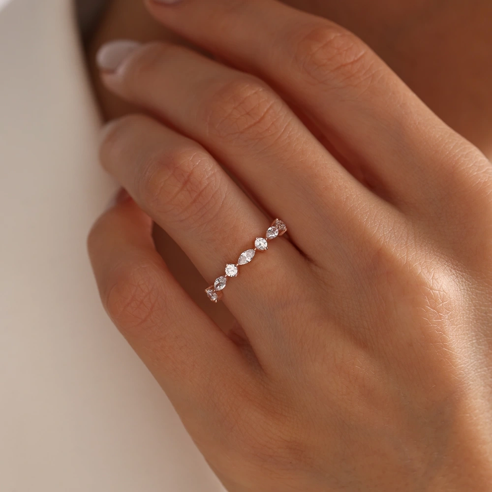 0.35 CT Özel Tasarım Pırlanta Yüzük