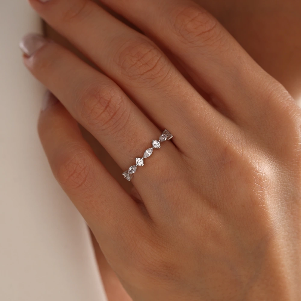 0.35 CT Özel Tasarım Pırlanta Yüzük