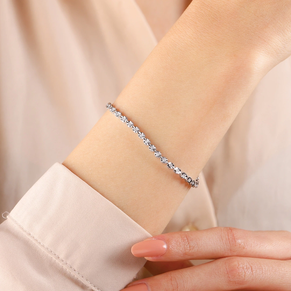 0.40 CT Damla Efektli Pırlanta Bileklik