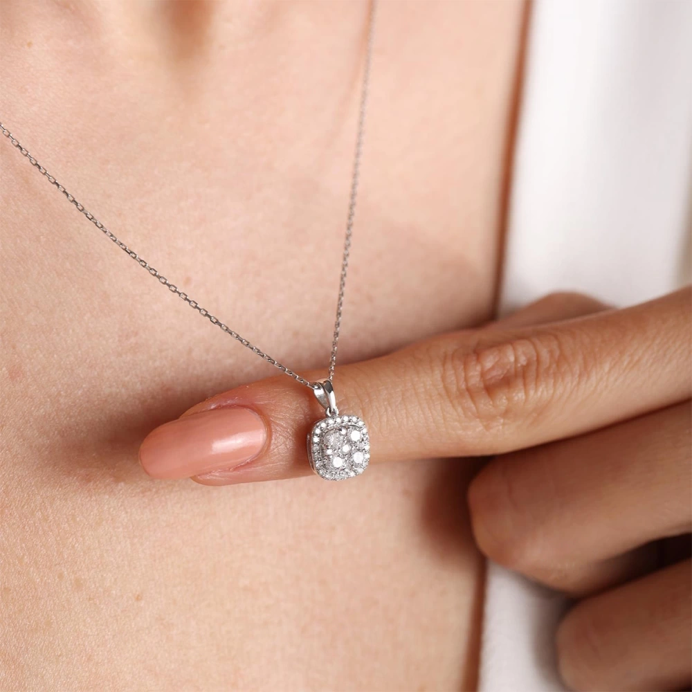 0.40 CT Coronet Pırlanta Kolye