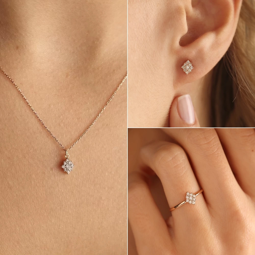 0.40 CT Kuzey Yıldızı Pırlanta Set