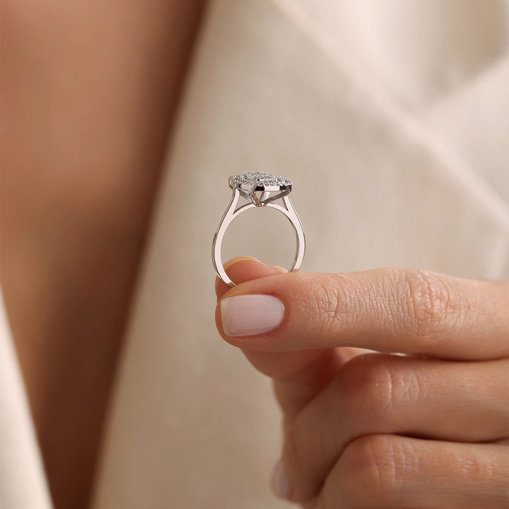 0.40 CT Pırlanta Baget Yüzük