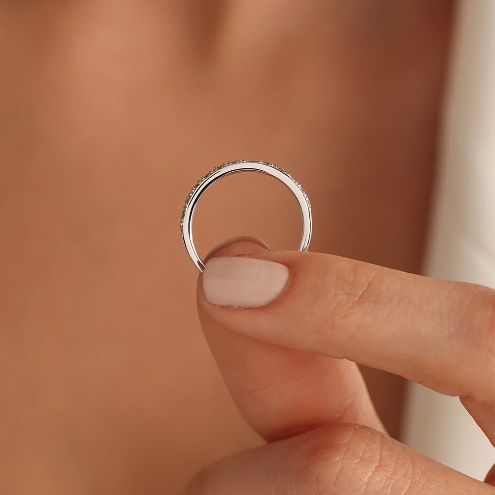 0.40 CT Pırlanta Yarımtur Yüzük