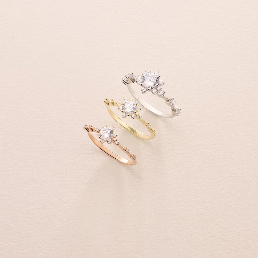 0.42 CT Tasarım  Pırlanta Yüzük