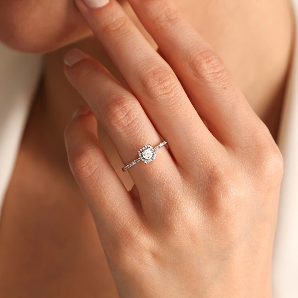 0.45 CT Pırlanta Yüzük