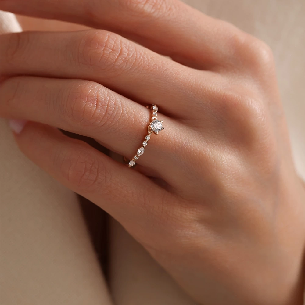 0.45 CT Pırlanta Yüzük