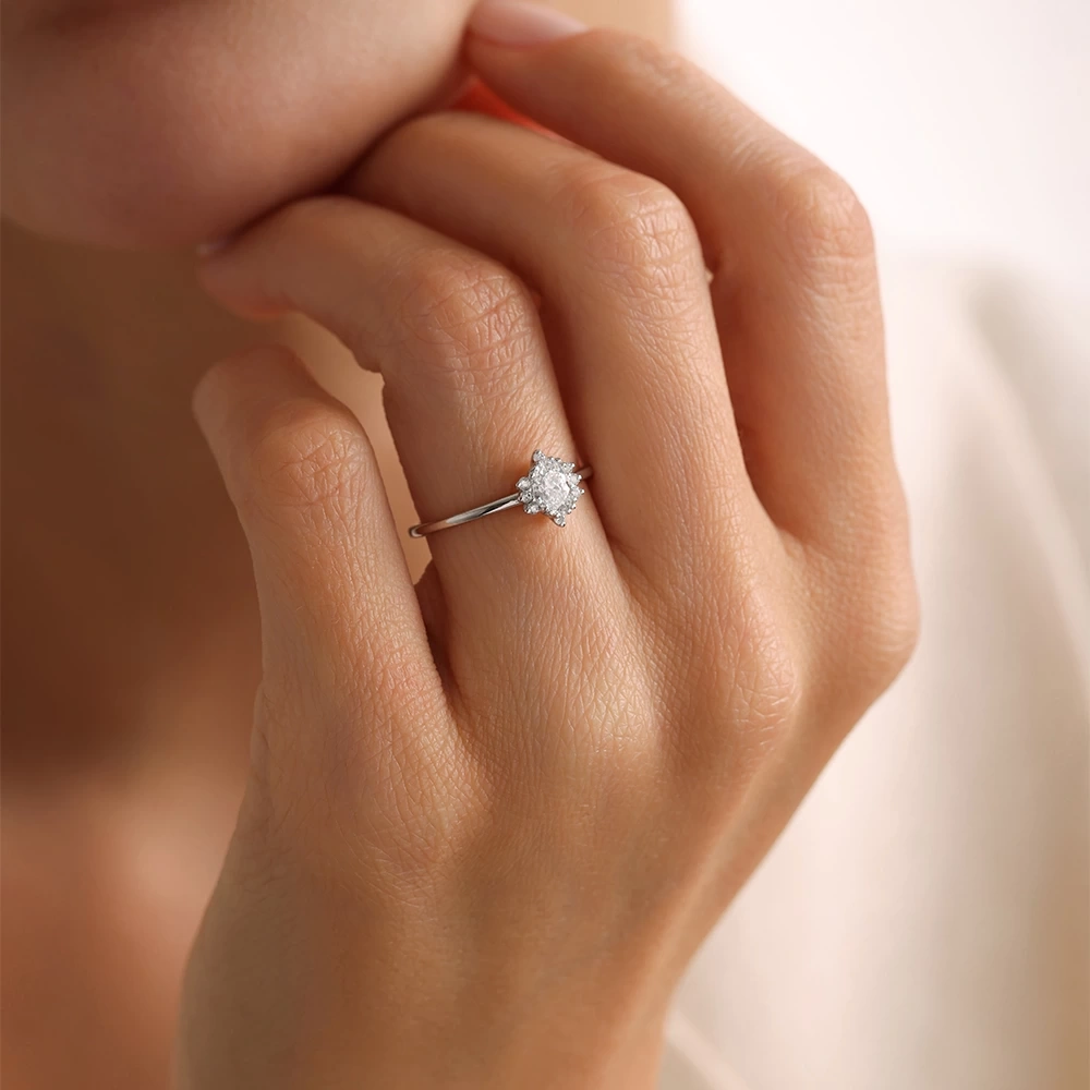 0.45 CT Pırlanta Yüzük