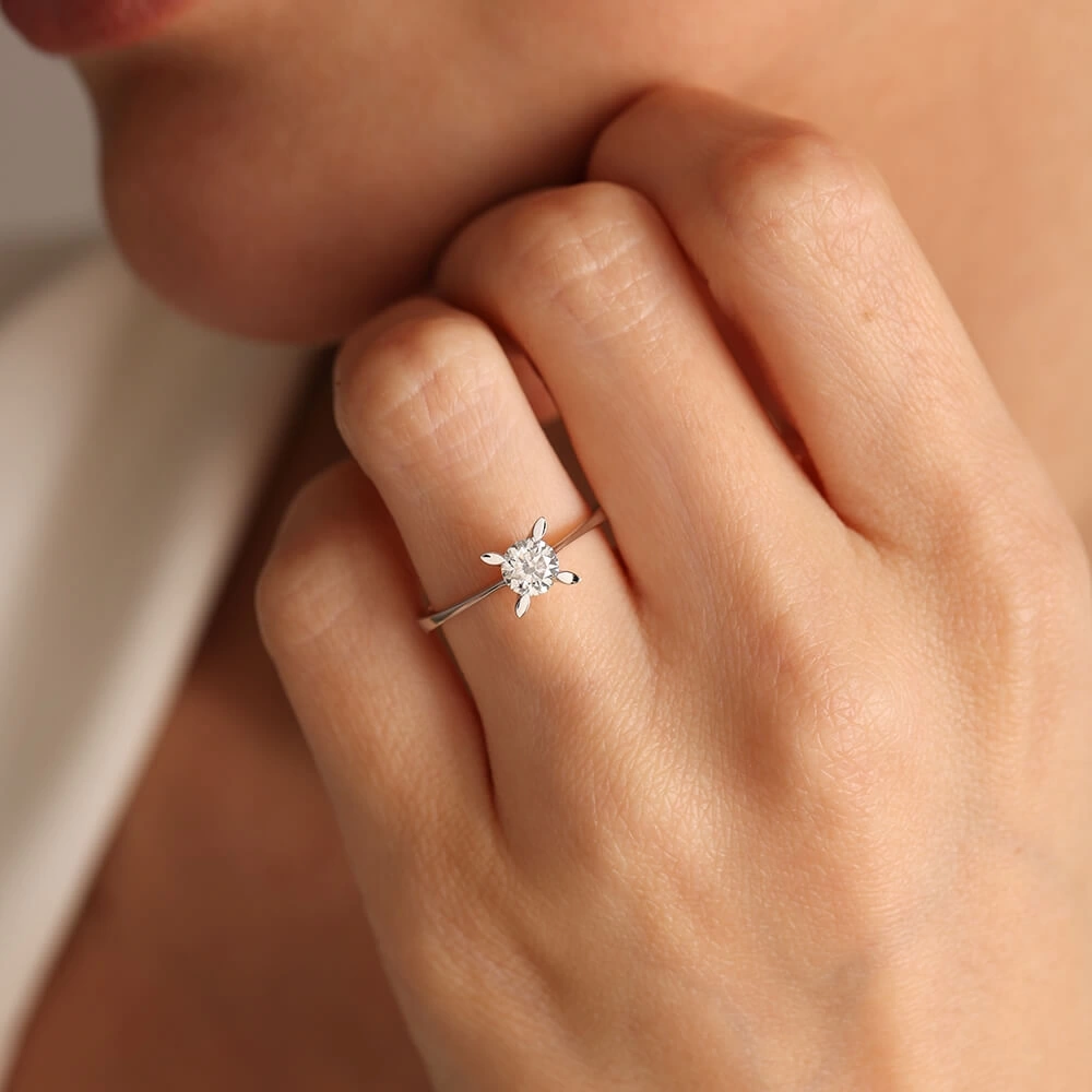 0.50 CT  Tektaş Yüzük