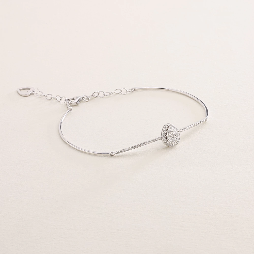 0.55 Ct Damla Coronet Pırlanta Bileklik