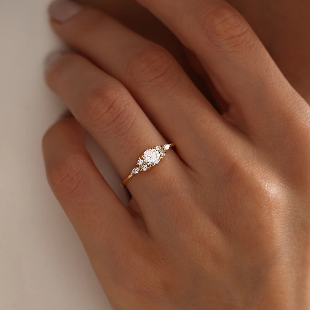 0.60 CT Özel Tasarım Pırlanta Yüzük