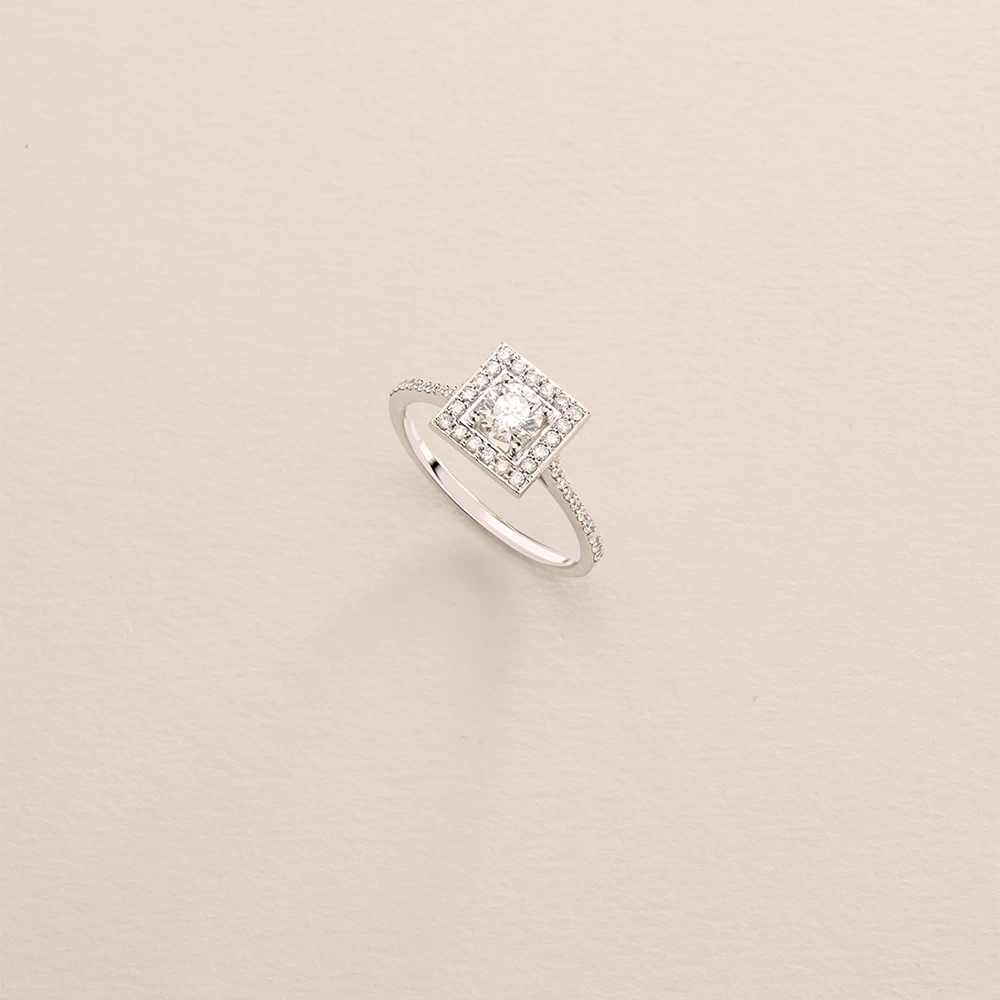 0.60 CT Pırlanta Baget Yüzük