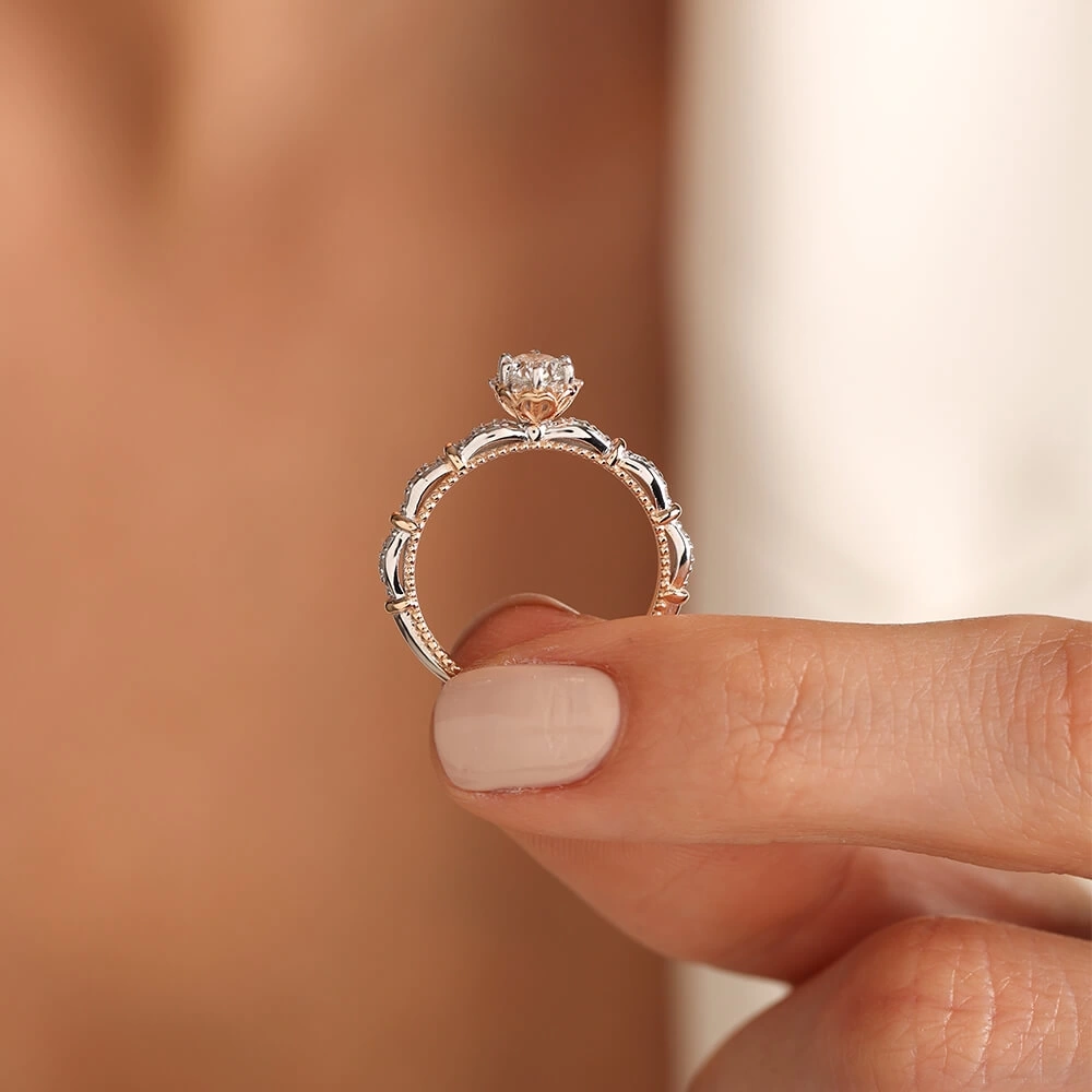 0.60 CT Vintage Pırlanta Yüzük