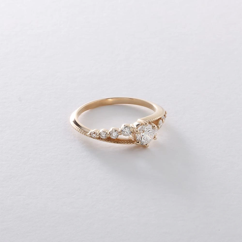 0.65 CT Özel Tasarım Pırlanta Yüzük