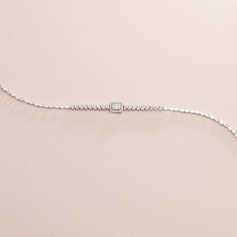 0.75 CT Pırlanta Bileklik