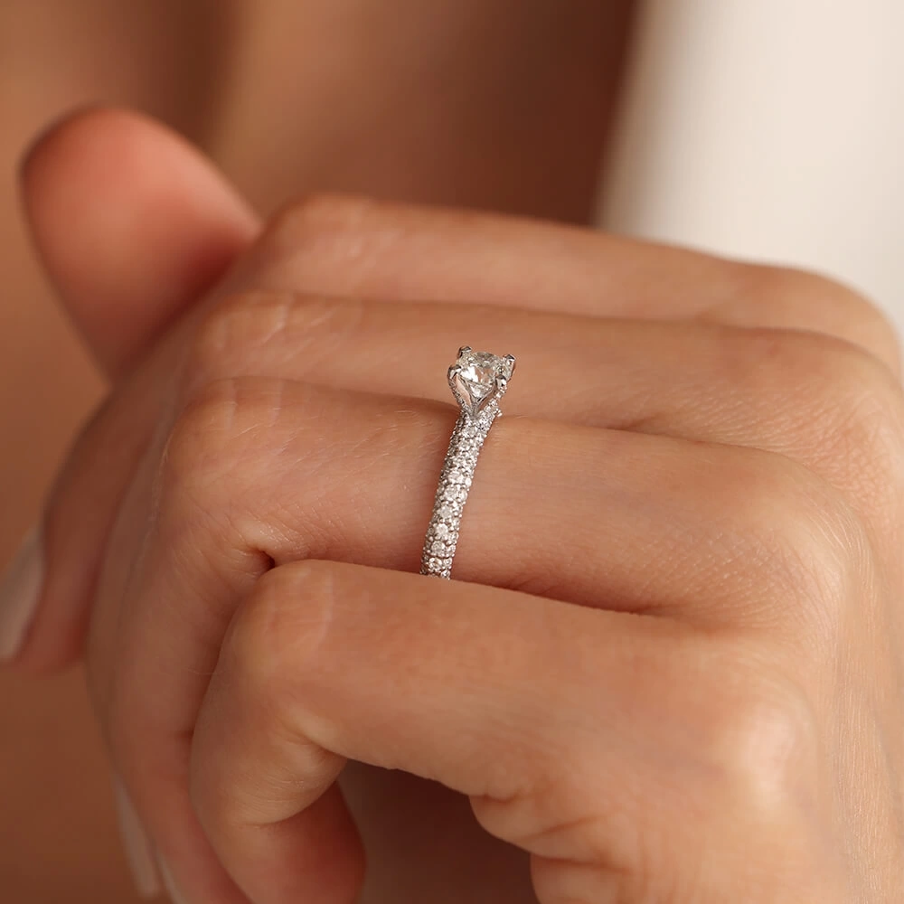 0.80 Ct Pırlanta Yüzük