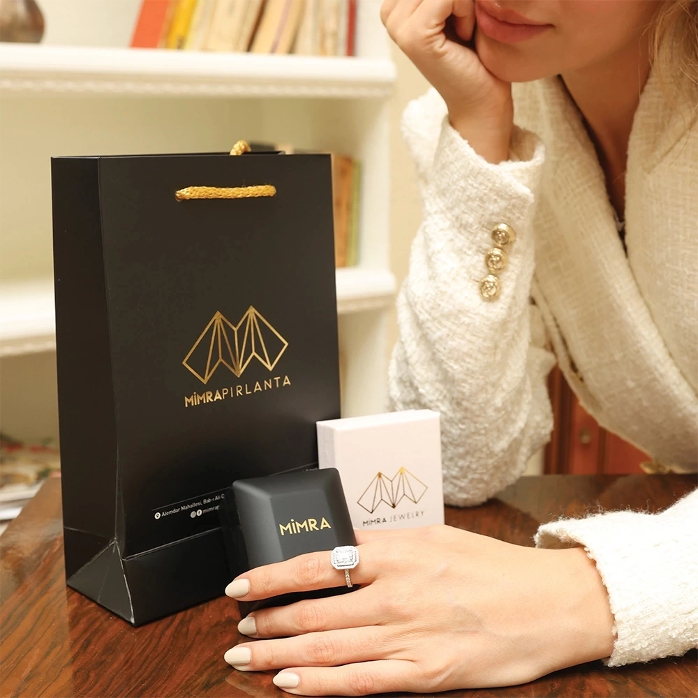 0.82 CT Baget Pırlanta Set