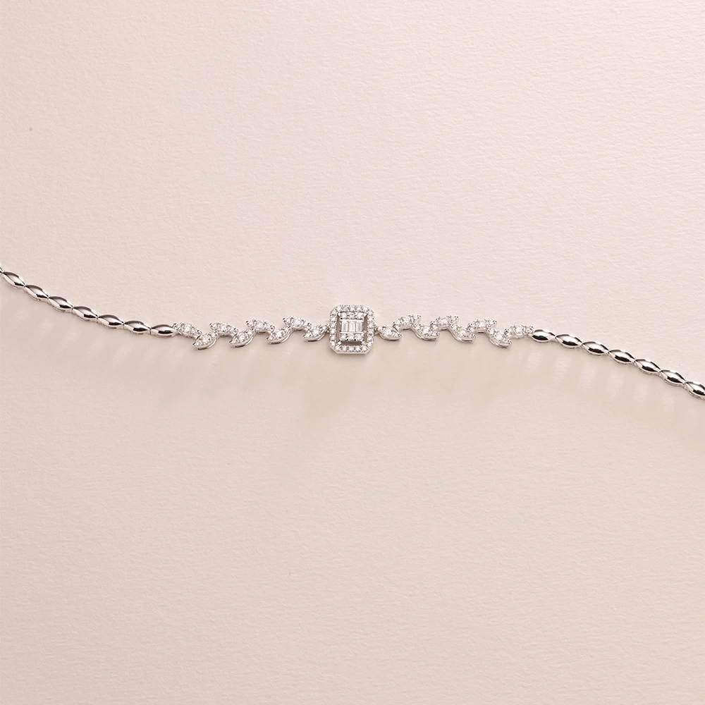 0.86 CT Pırlanta Bileklik