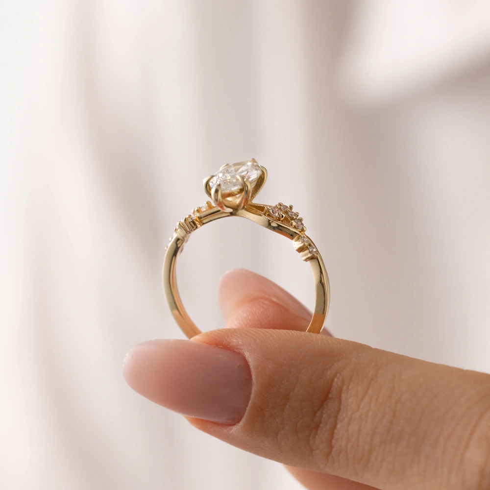 1.15 Ct Markiz Pırlanta Yüzük