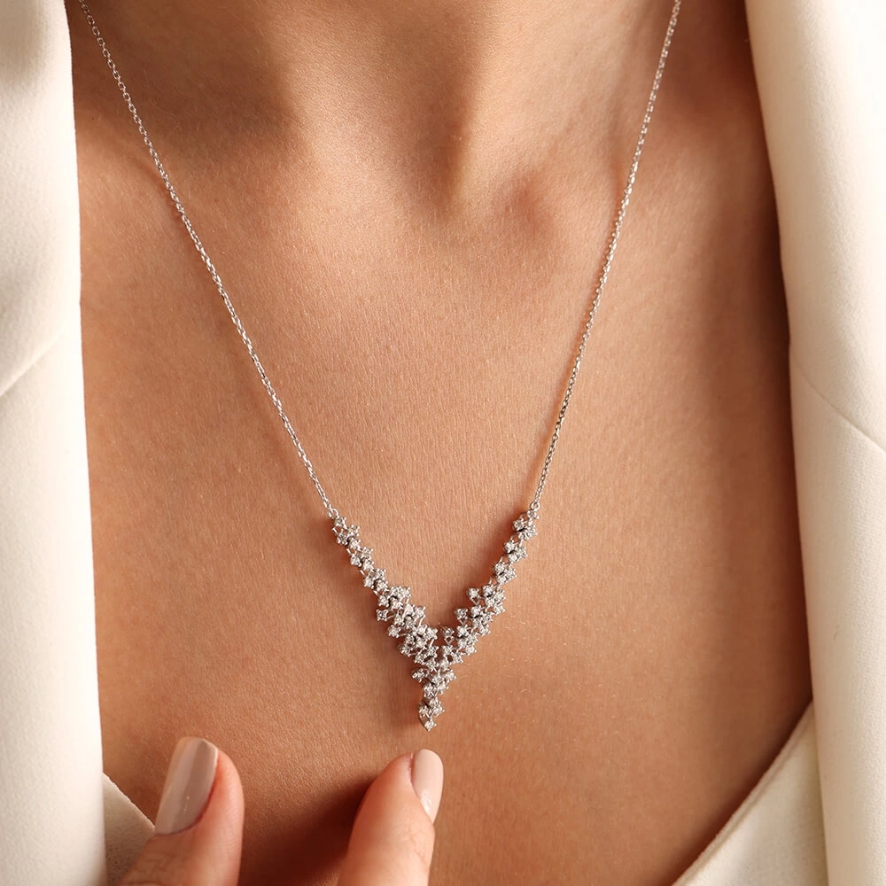 1.00 CT Pırlanta Kolye