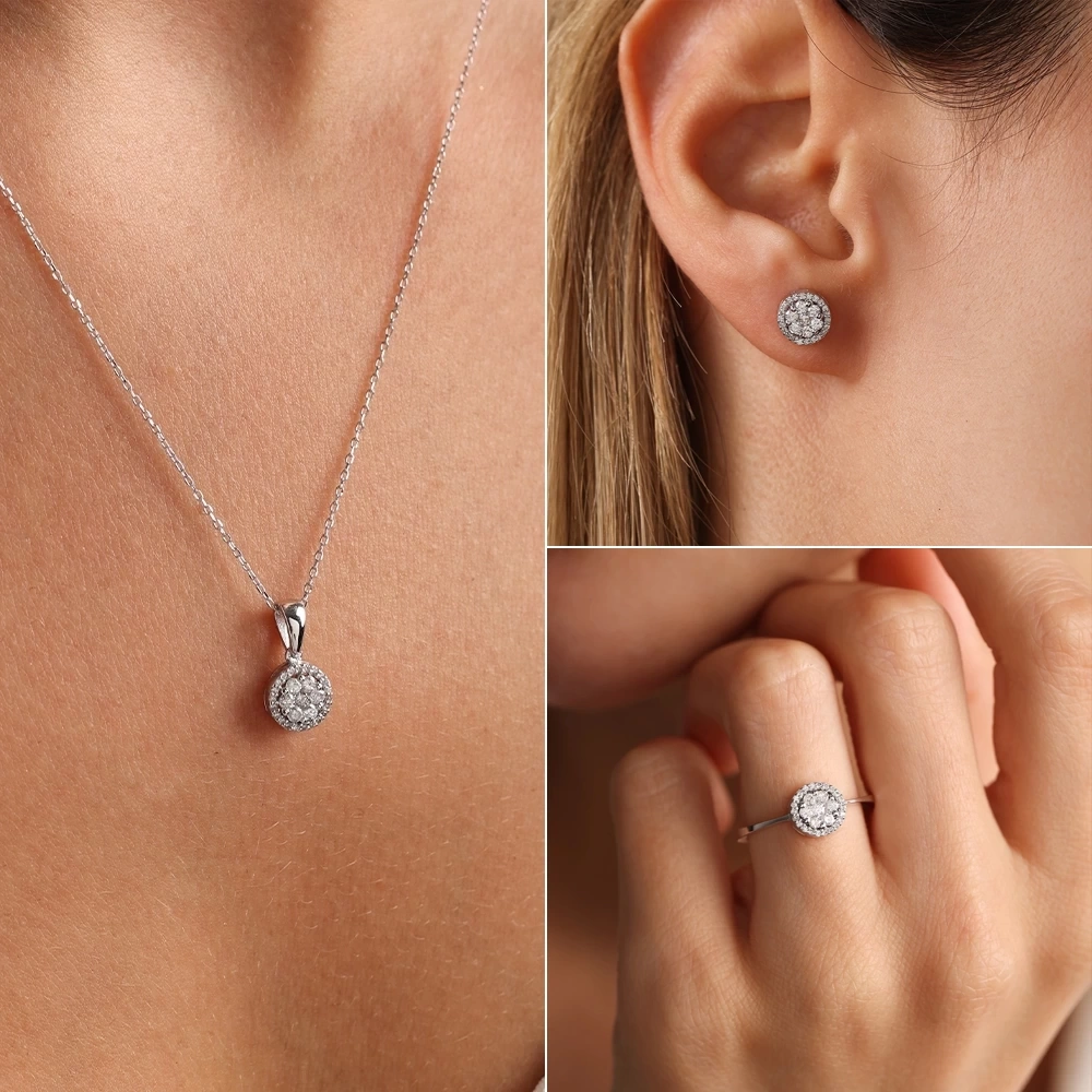 1.00 CT Pırlanta Set